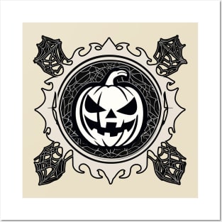 Jack O' Lantern - Halloween Pumpkin Posters and Art